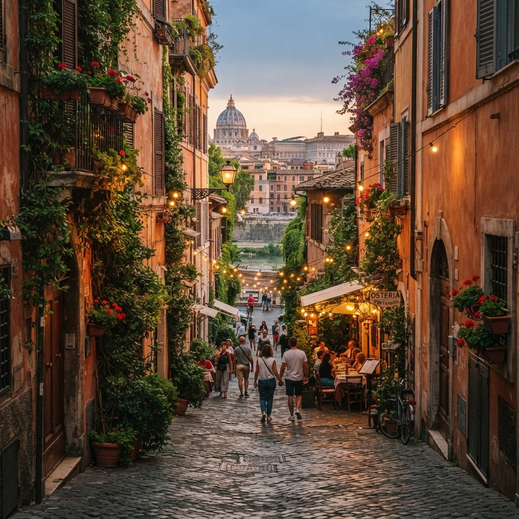 Día 4 — Trastevere · Gianicolo